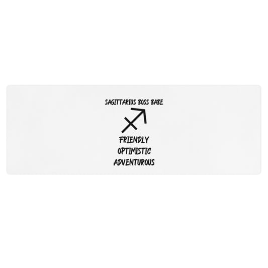“Sagittarius Boss Babe” Yoga Mat