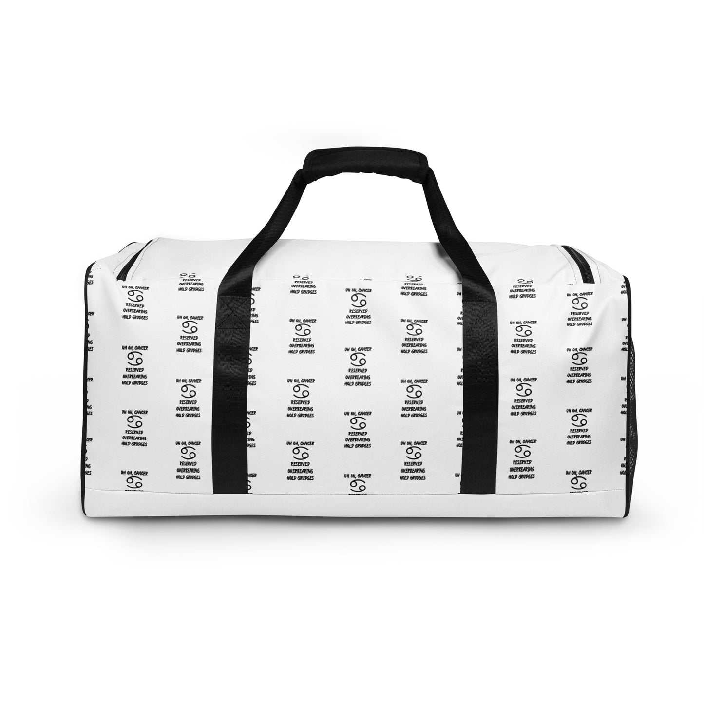 “Uh Oh, Cancer” Duffle Bag