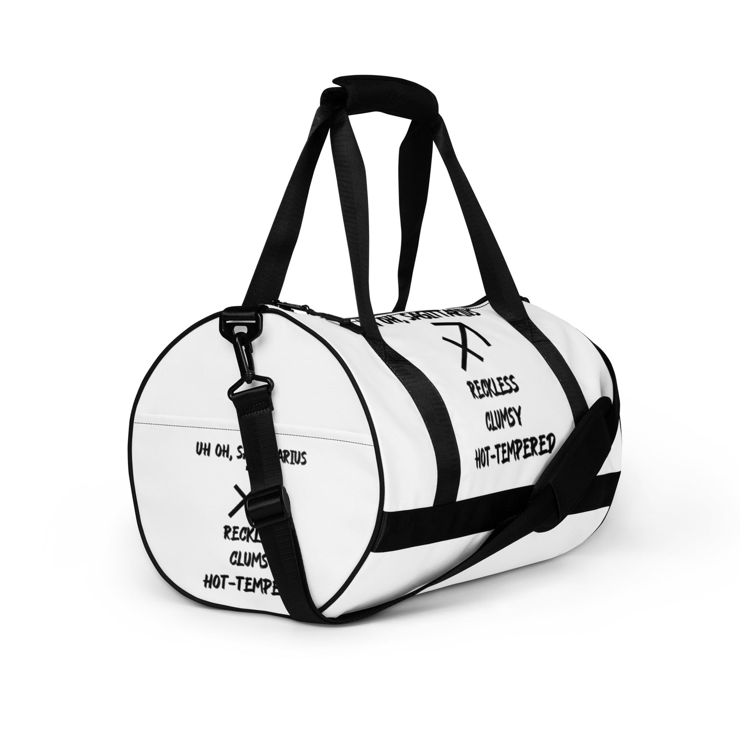 “Uh Oh, Sagittarius” Gym Bag