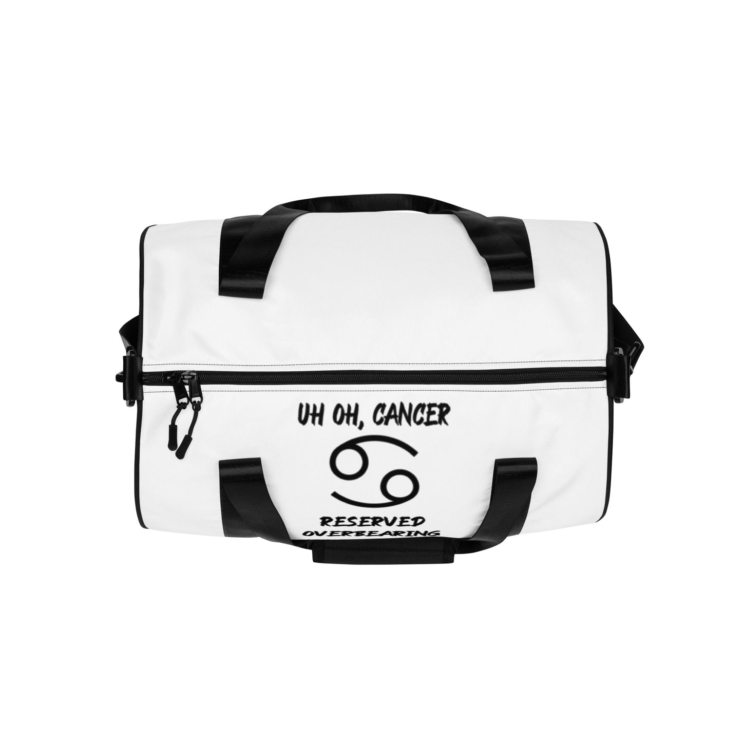 “Uh Oh, Cancer” Gym Bag