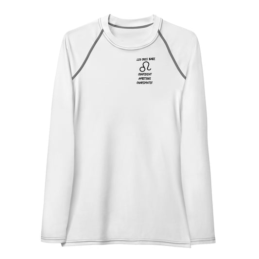 “Leo Boss Babe” Women's Rash Guard