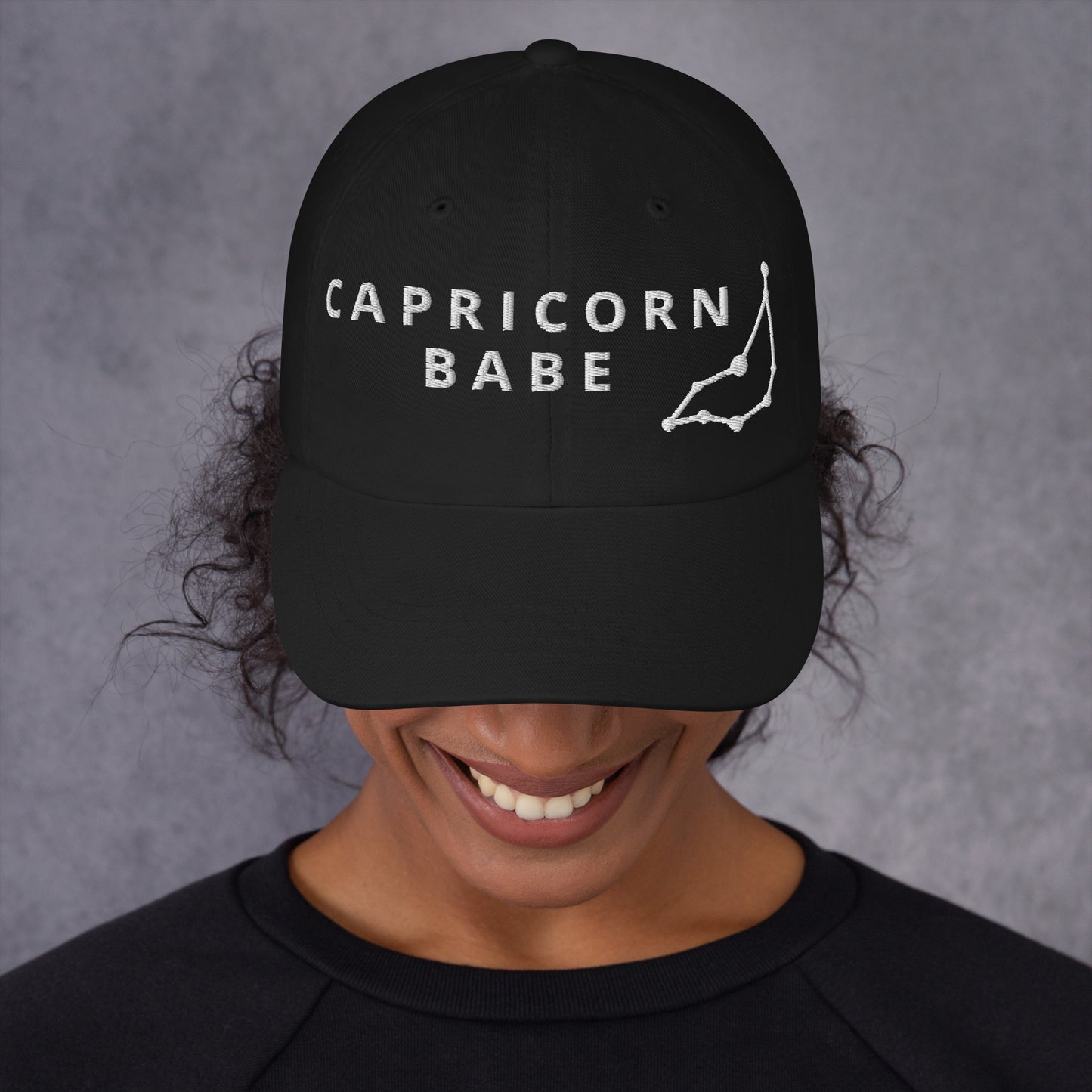 “Capricorn Babe” Dad Hat