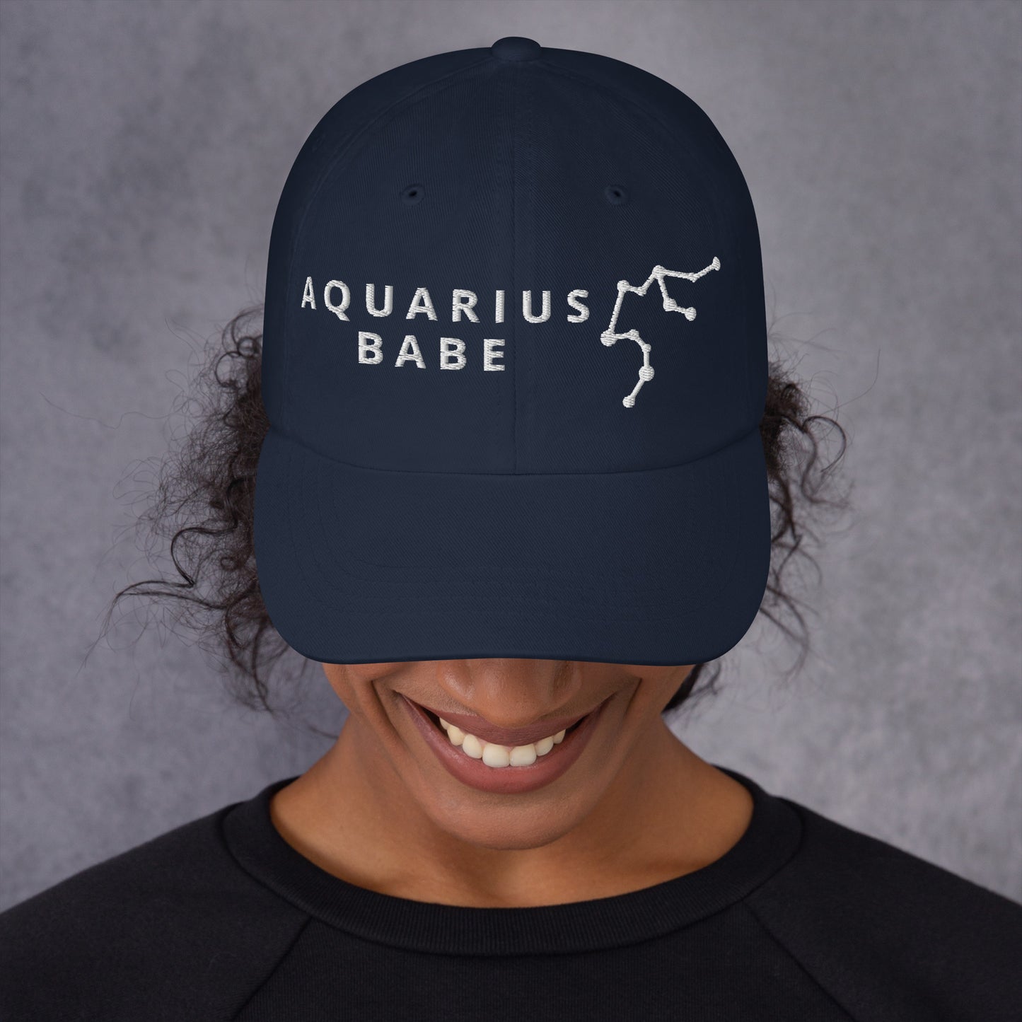 “Aquarius Babe” Dad Hat