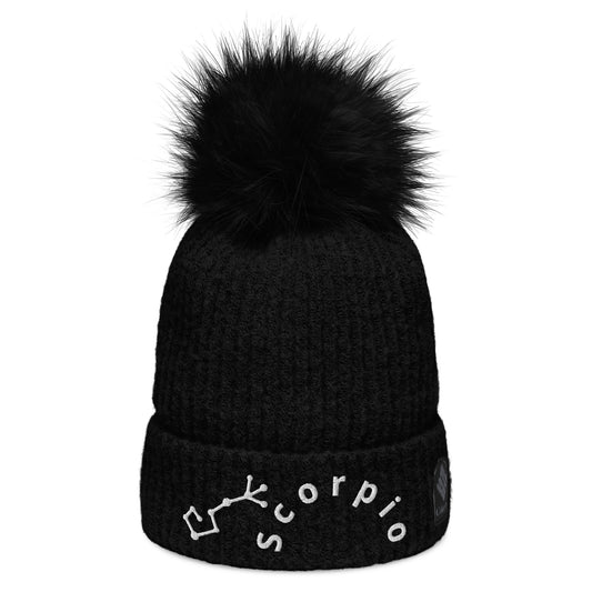 “Scorpio” Columbia Pom-Pom Beanie