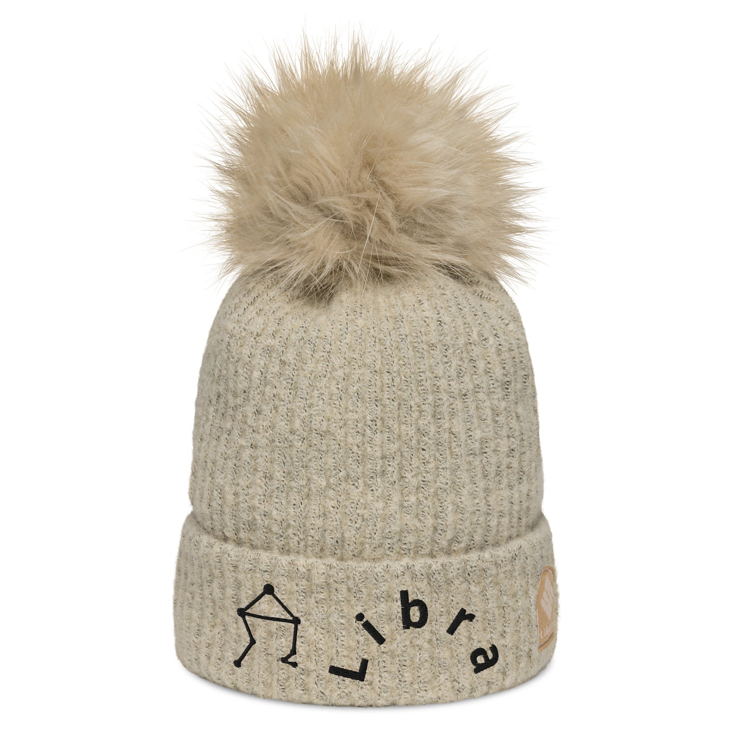 “Libra” Columbia Pom-Pom Beanie