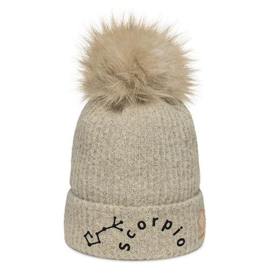 “Scorpio” Columbia Pom-Pom Beanie