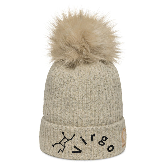 “Virgo” Columbia Pom-Pom Beanie