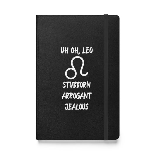 “Uh Oh, Leo” Hardcover Bound Notebook