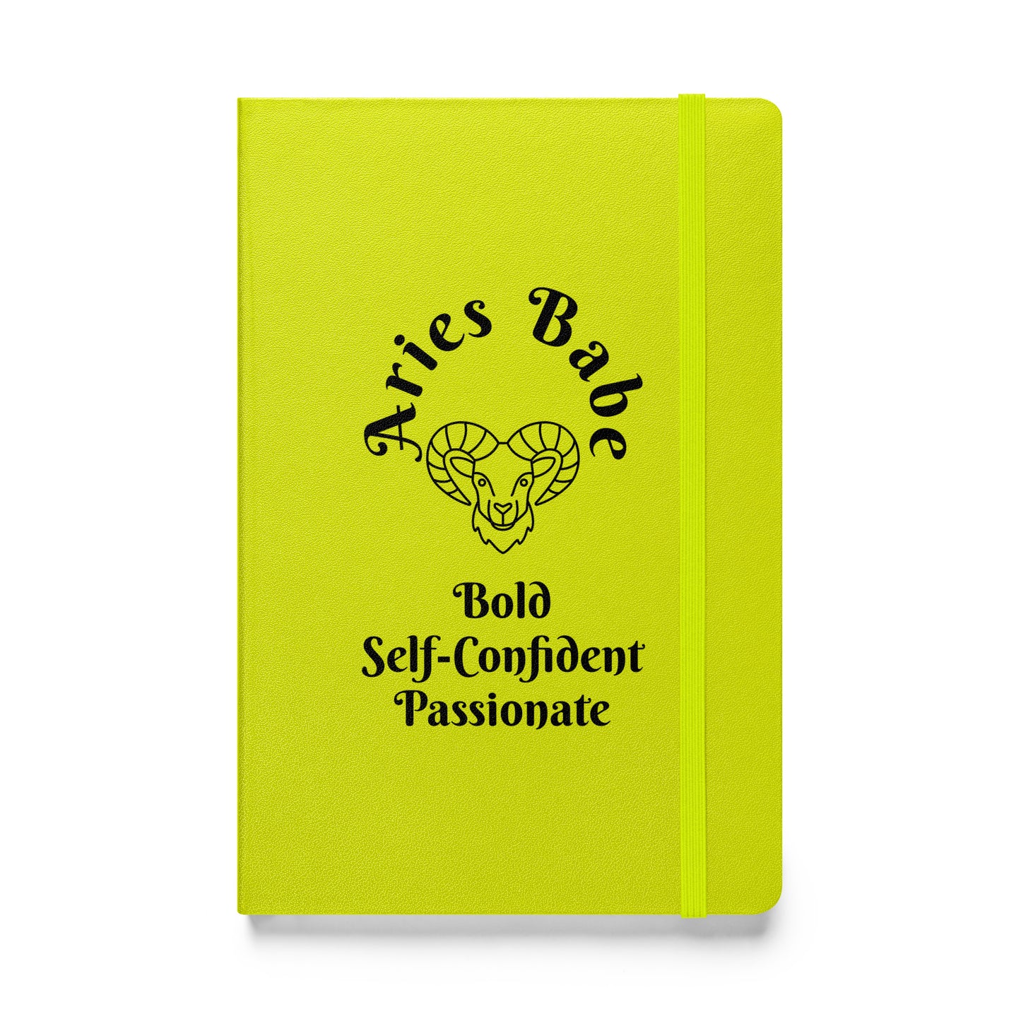 “Aries Babe” Hardcover Bound Notebook