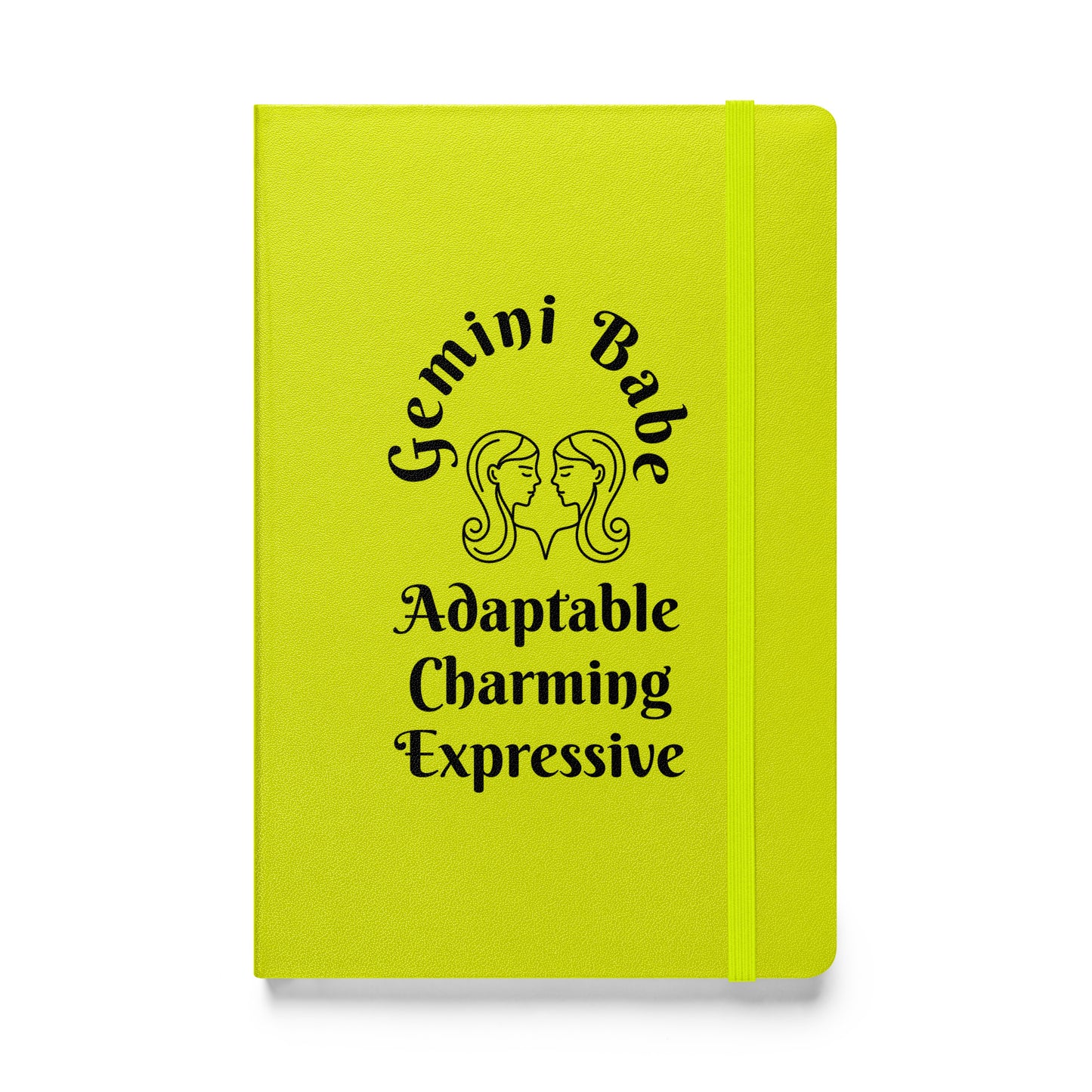 “Gemini Babe” Hardcover Bound Notebook
