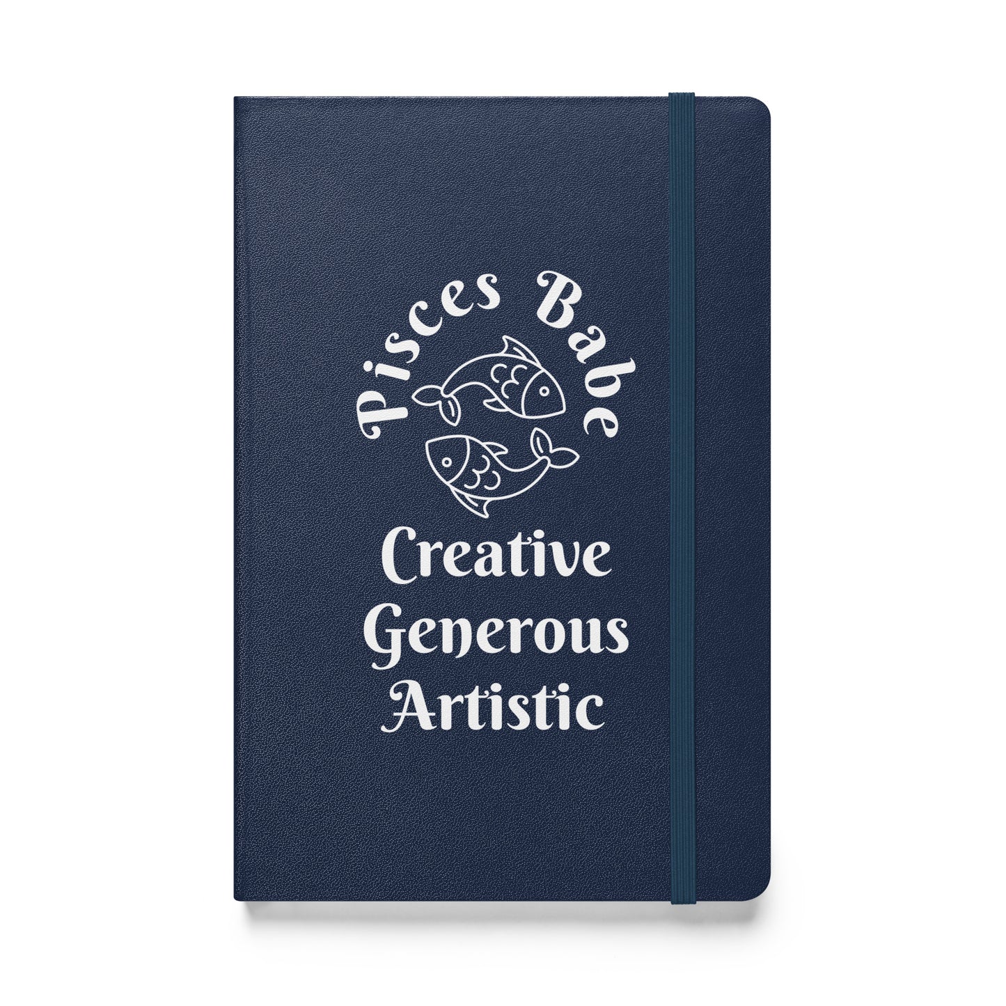“Pisces Babe” Hardcover Bound Notebook
