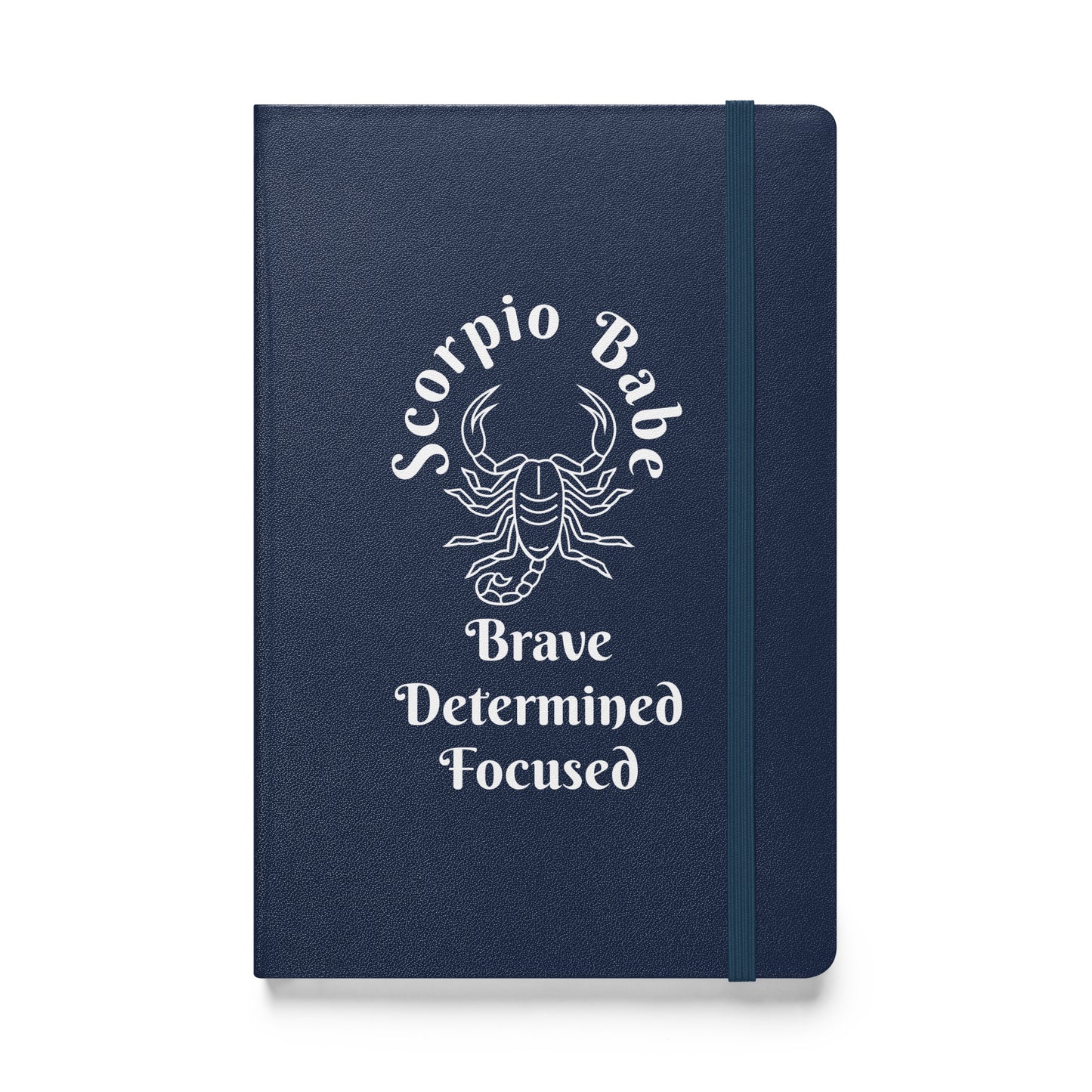 “Scorpio Babe” Hardcover Bound Notebook