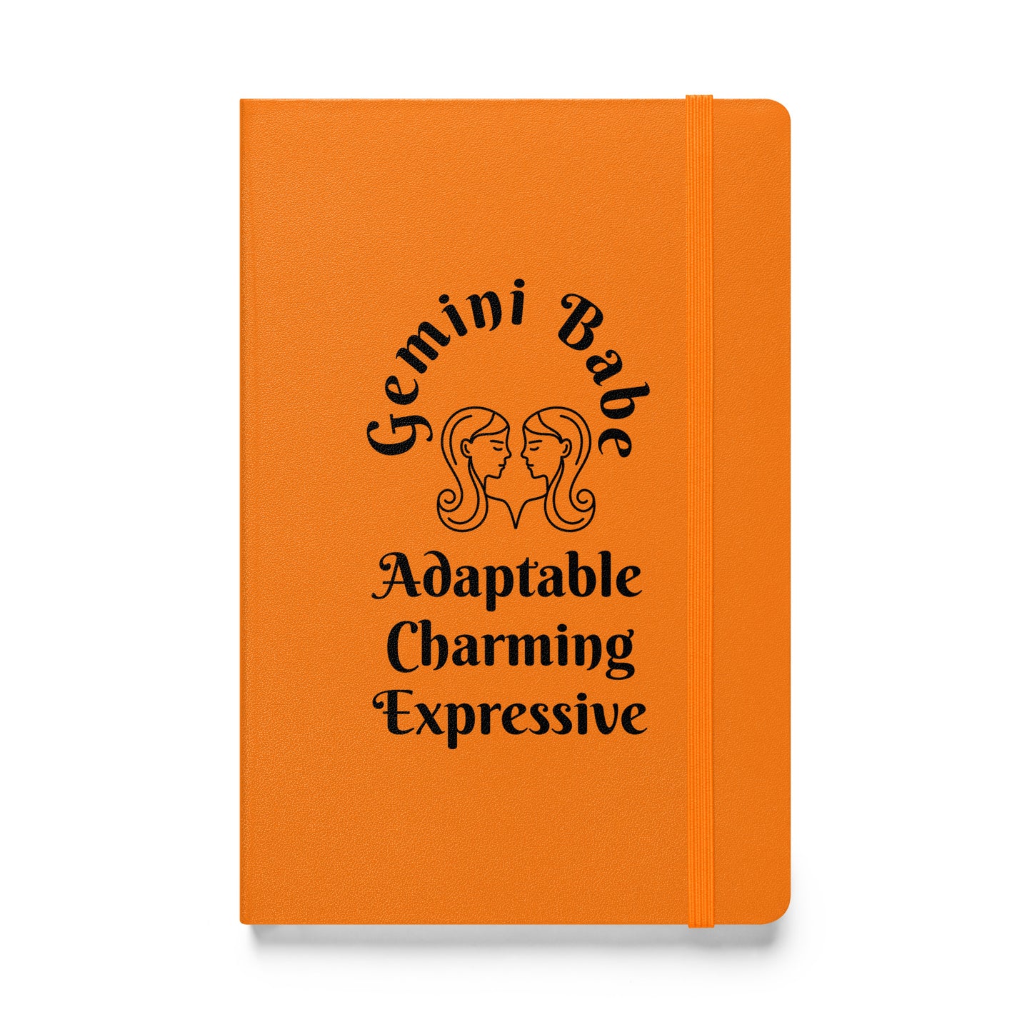 “Gemini Babe” Hardcover Bound Notebook