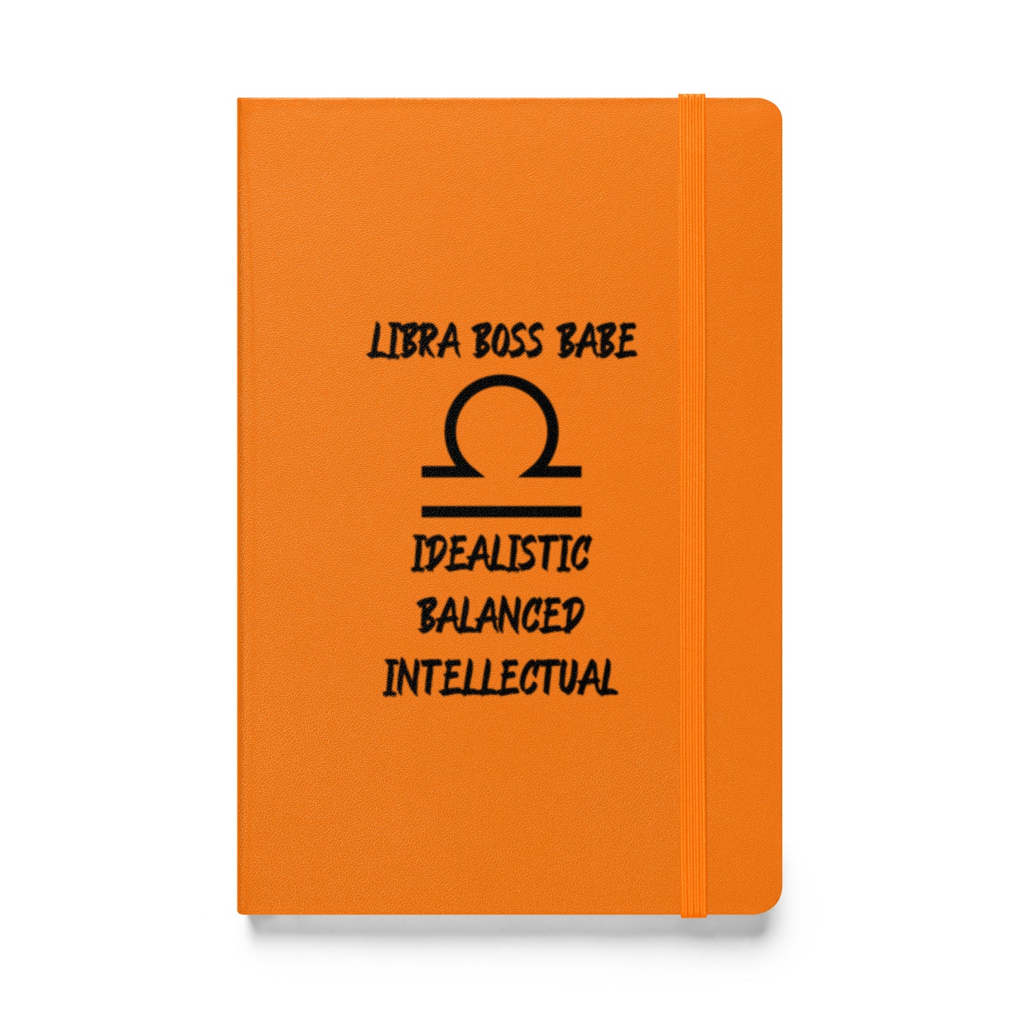 “Libra Boss Babe” Hardcover Bound Notebook