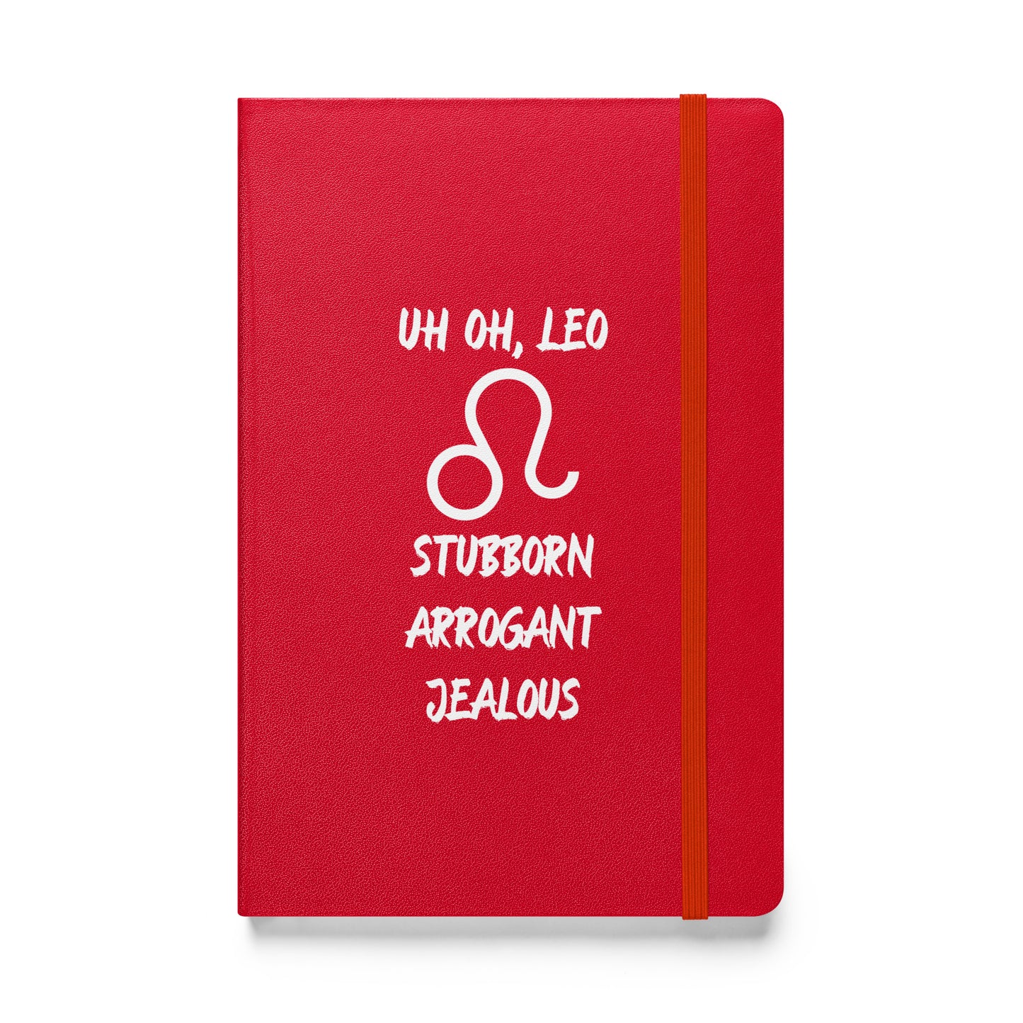“Uh Oh, Leo” Hardcover Bound Notebook