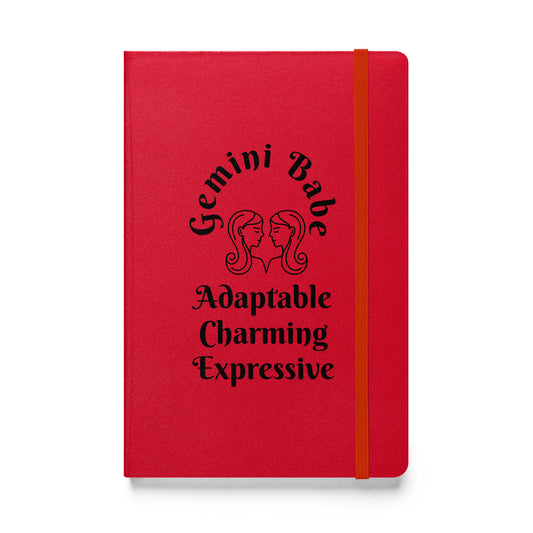 “Gemini Babe” Hardcover Bound Notebook