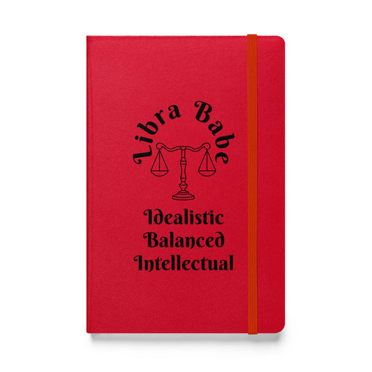 “Libra Babe” Hardcover Bound Notebook