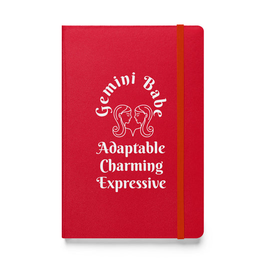 “Gemini Babe” Hardcover Bound Notebook