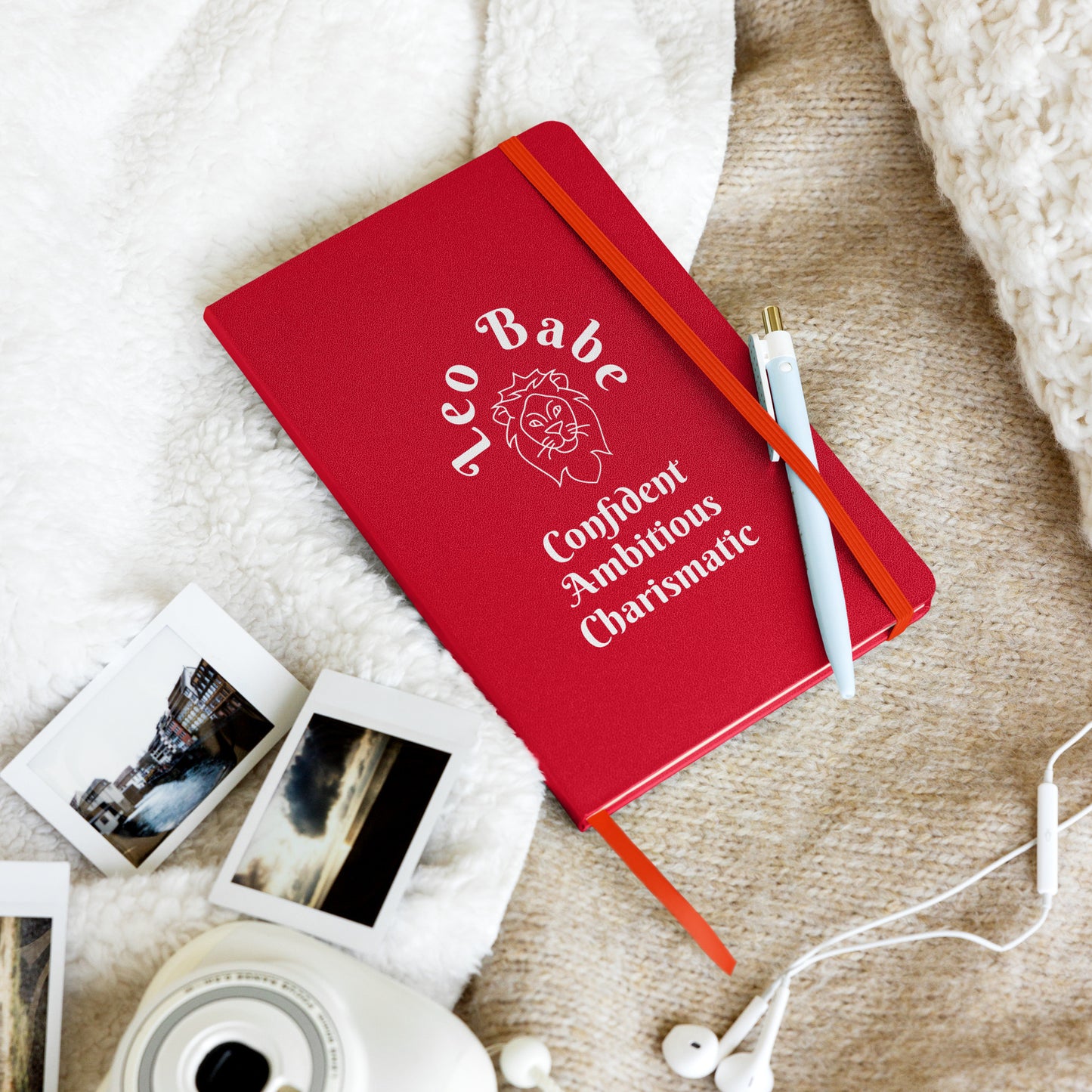 “Leo Babe” Hardcover Bound Notebook