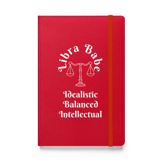 “Libra Babe” Hardcover Bound Notebook