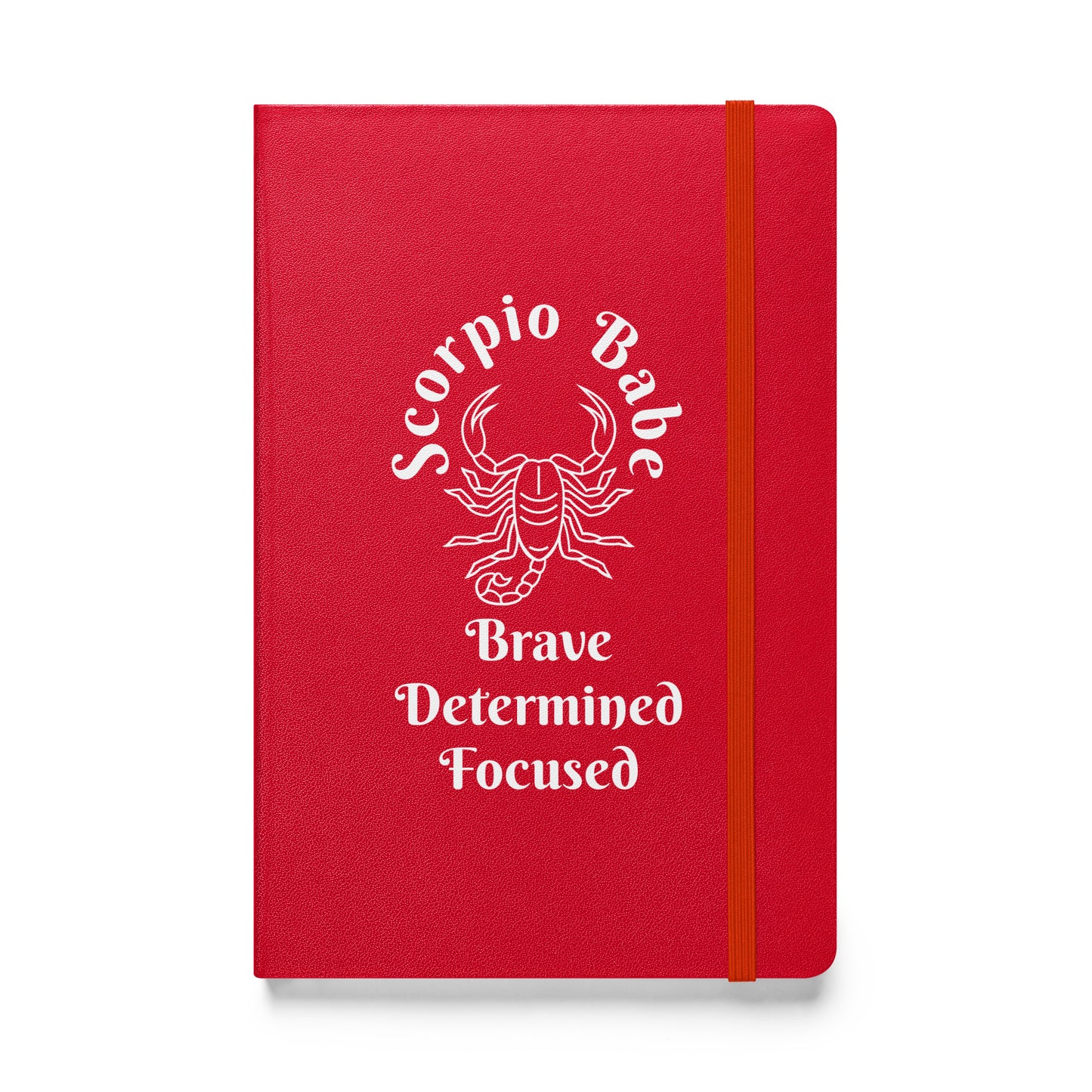 “Scorpio Babe” Hardcover Bound Notebook