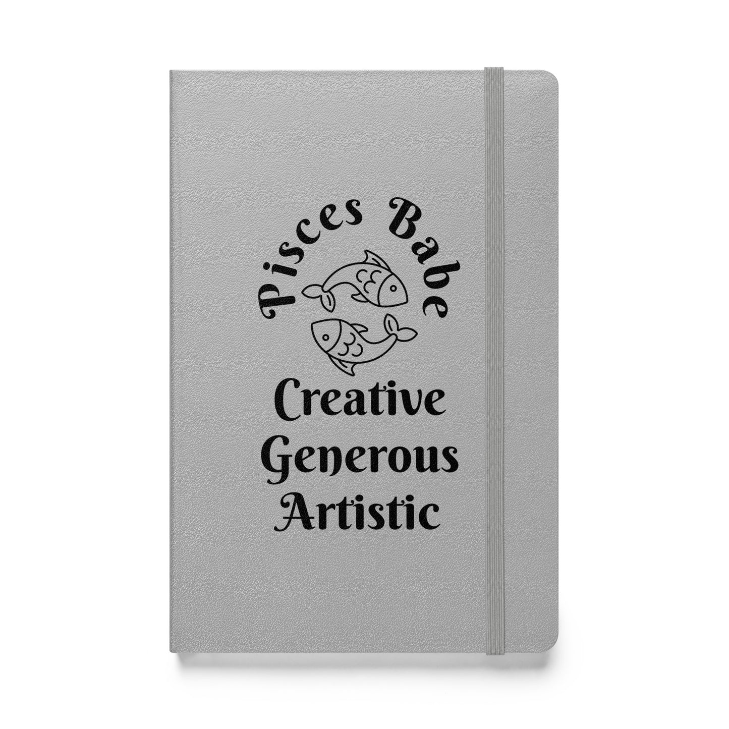 “Pisces Babe” Hardcover Bound Notebook