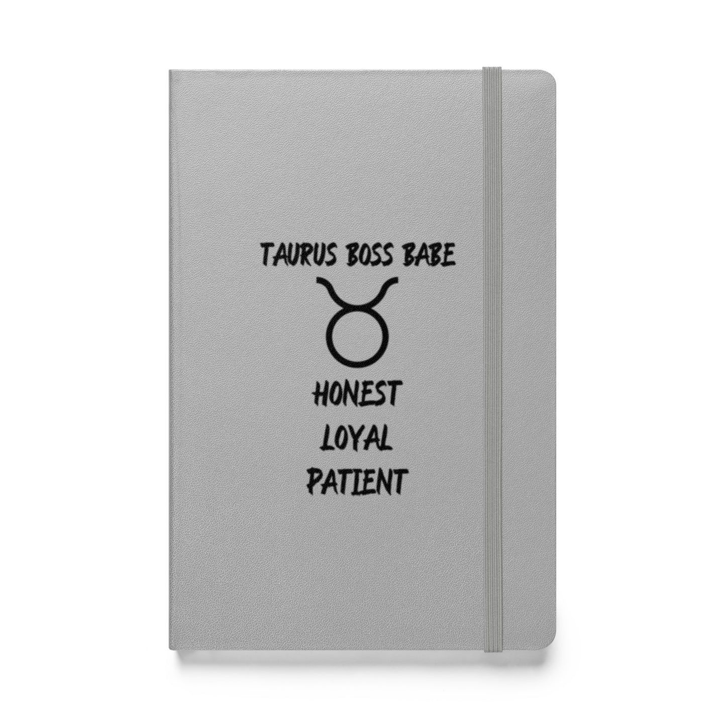 “Taurus Boss Babe” Hardcover Bound Notebook