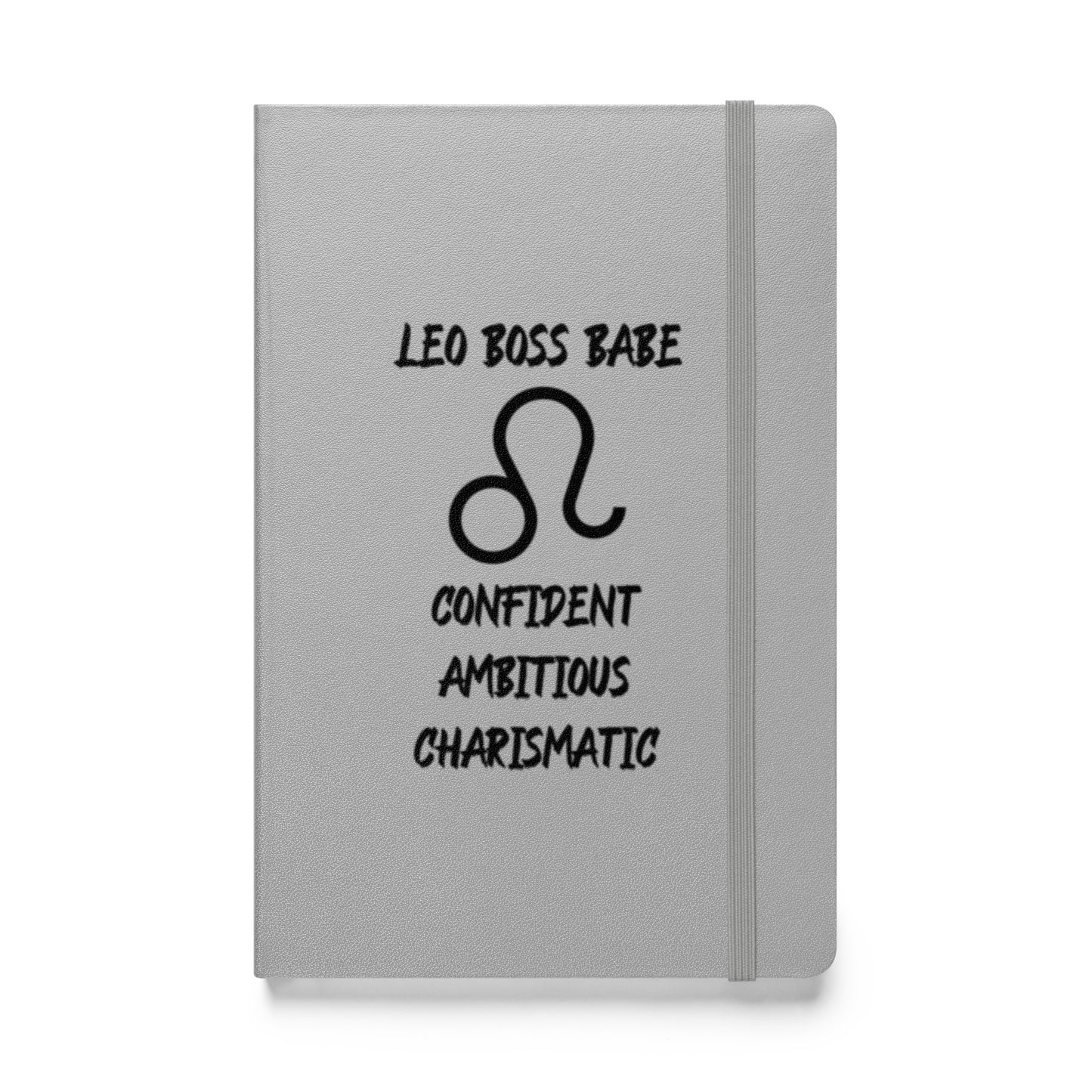 “Leo Boss Babe” Hardcover Bound Notebook