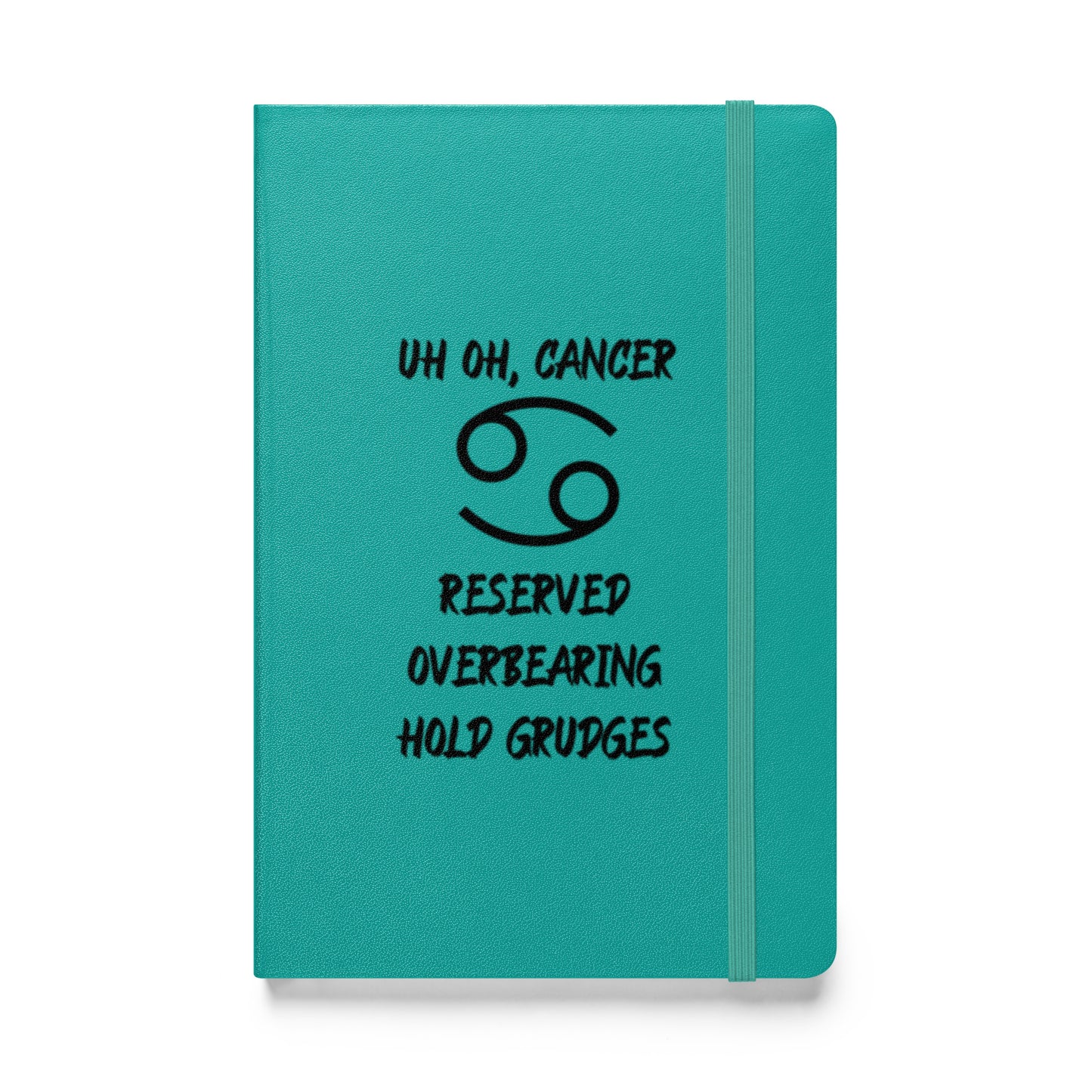 “Uh Oh, Cancer” Hardcover Bound Notebook