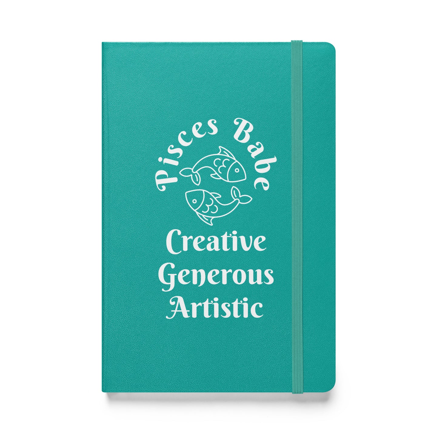 “Pisces Babe” Hardcover Bound Notebook