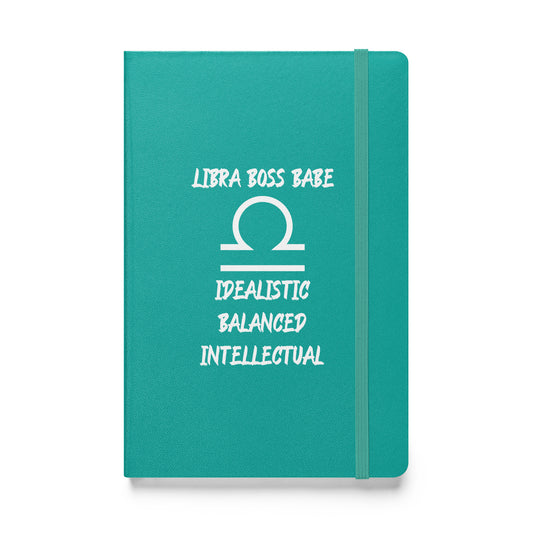 “Libra Boss Babe” Hardcover Bound Notebook