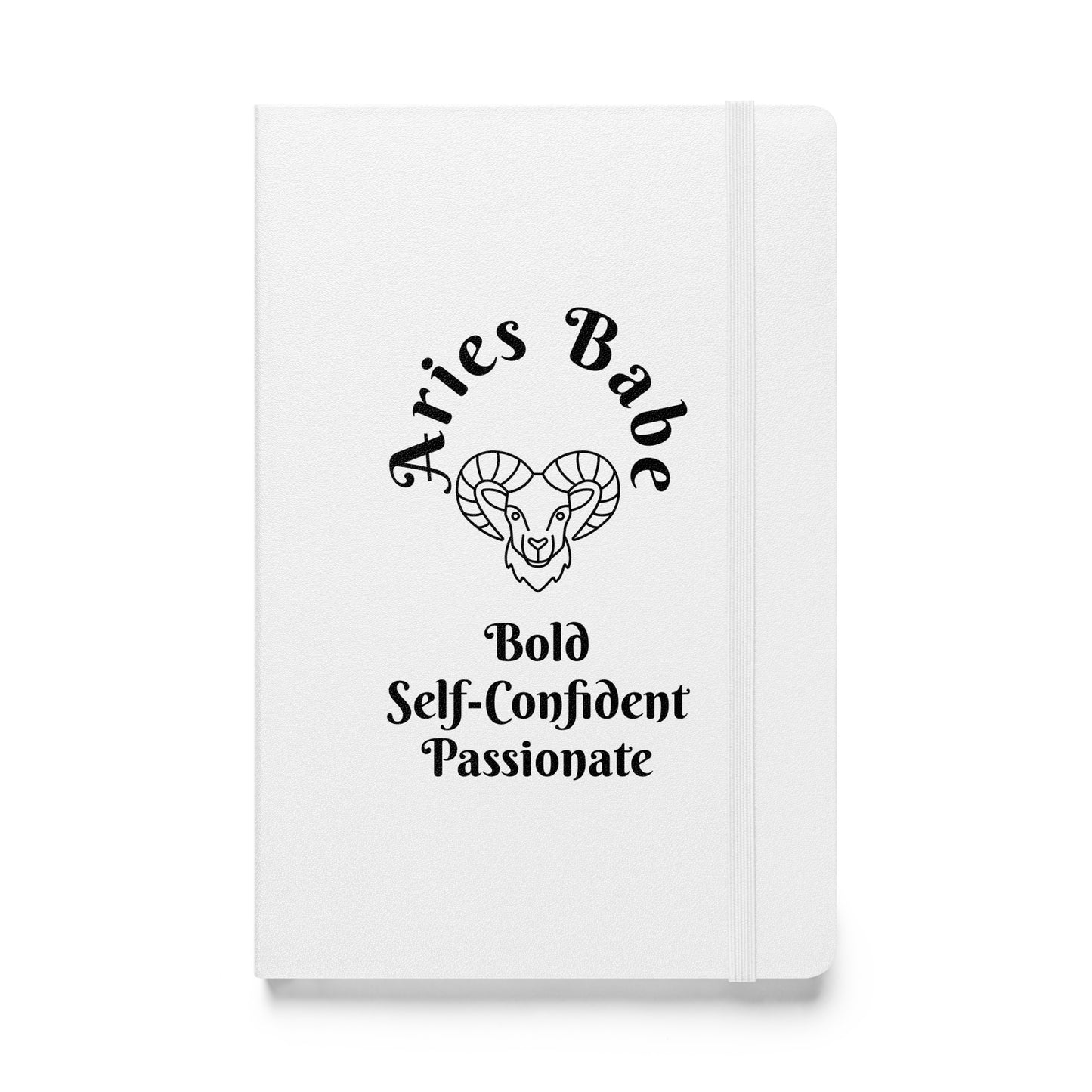“Aries Babe” Hardcover Bound Notebook