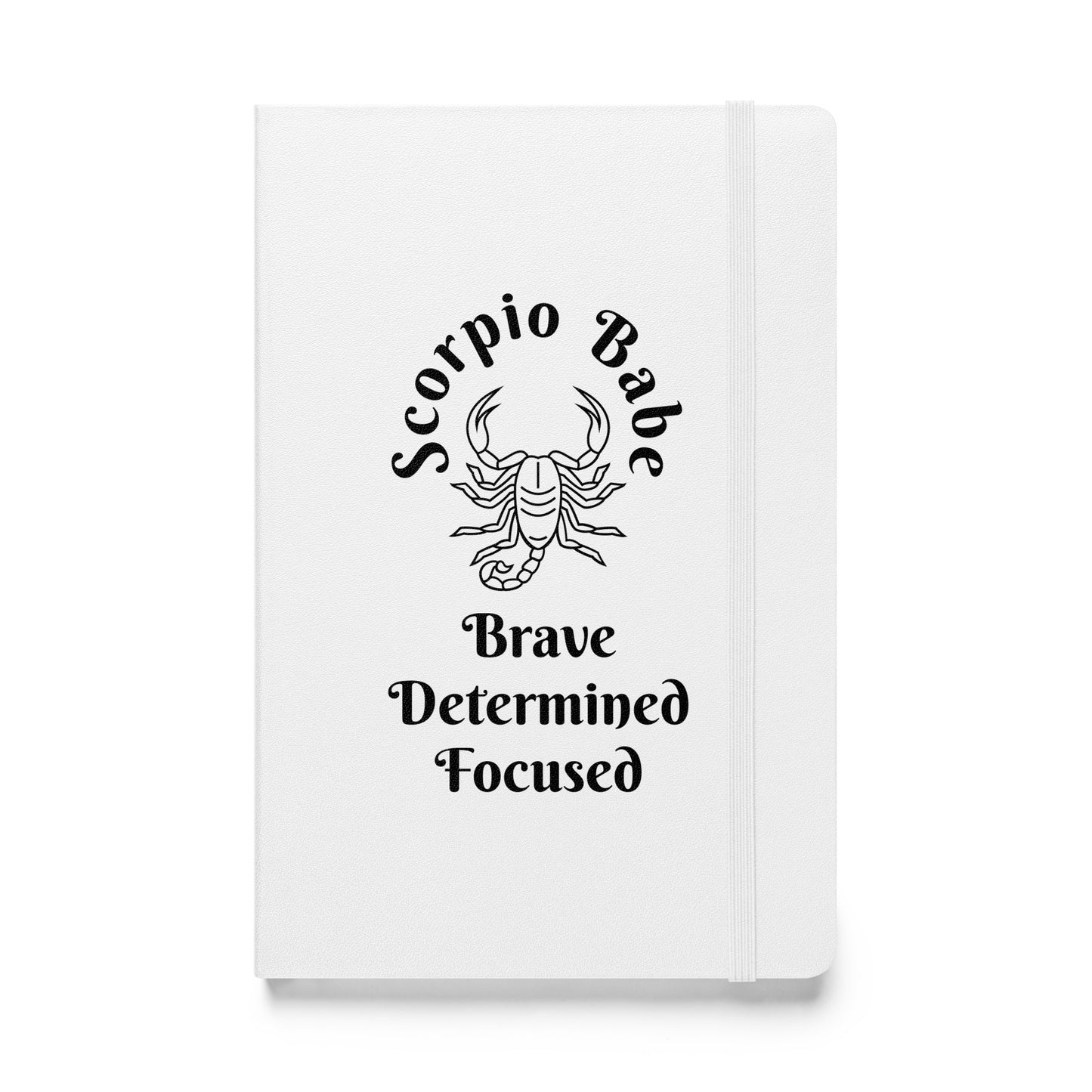 “Scorpio Babe” Hardcover Bound Notebook
