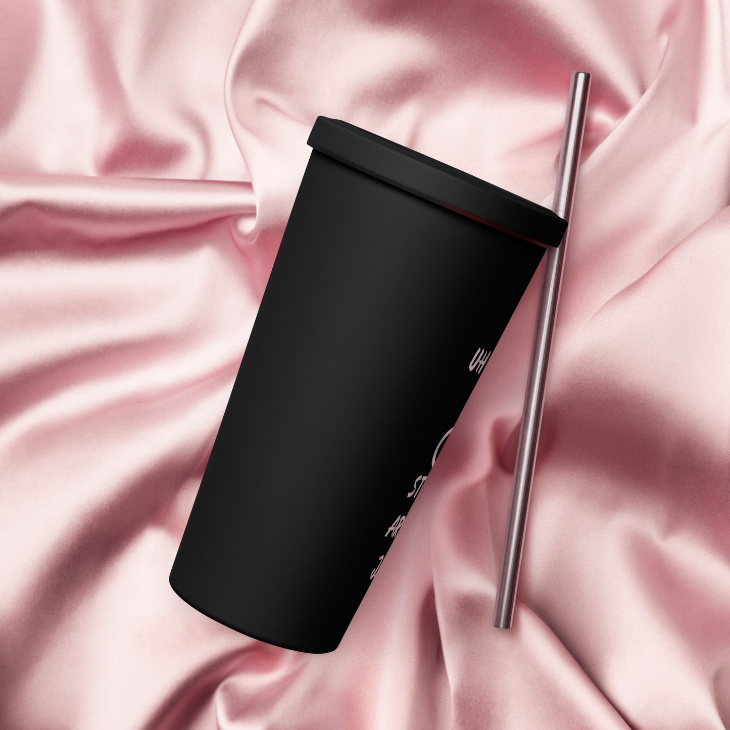 “Uh Oh, Leo” Insulated Tumbler With A Straw