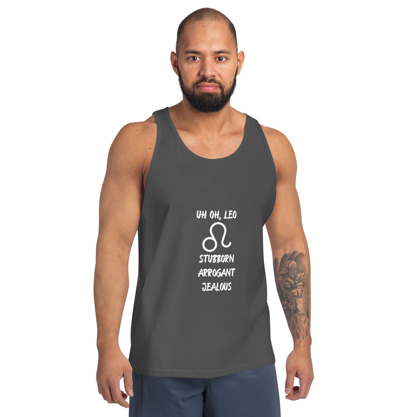 “Uh Oh, Leo” Men's Tank Top
