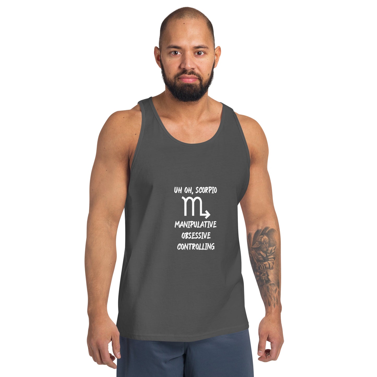 “Uh Oh, Scorpio” Men's Tank Top