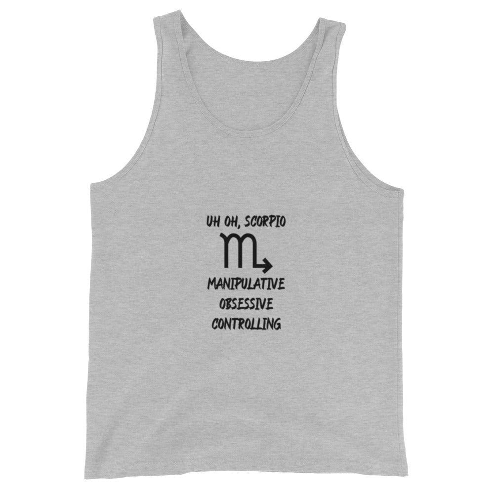 “Uh Oh, Scorpio” Men's Tank Top