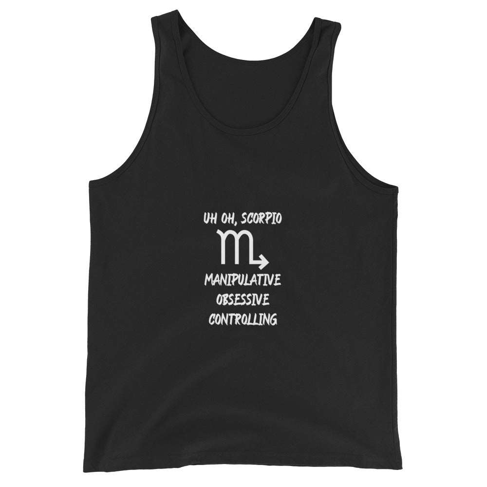 “Uh Oh, Scorpio” Men's Tank Top