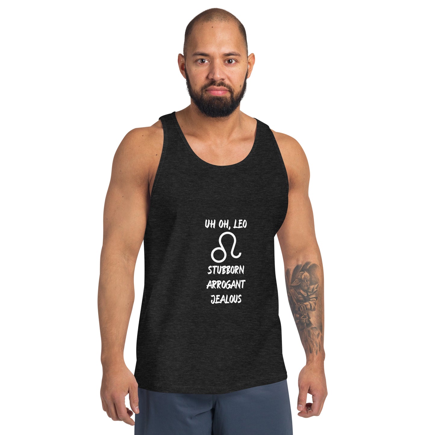 “Uh Oh, Leo” Men's Tank Top