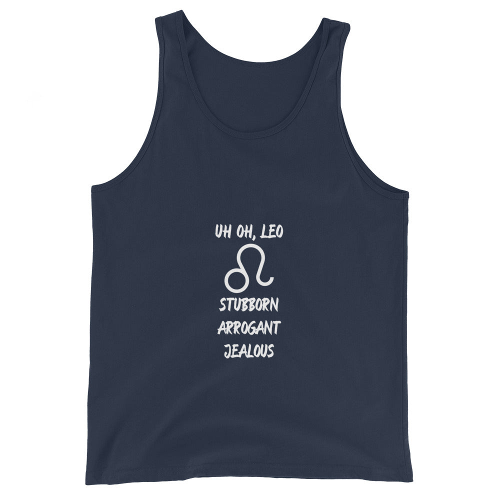 “Uh Oh, Leo” Men's Tank Top