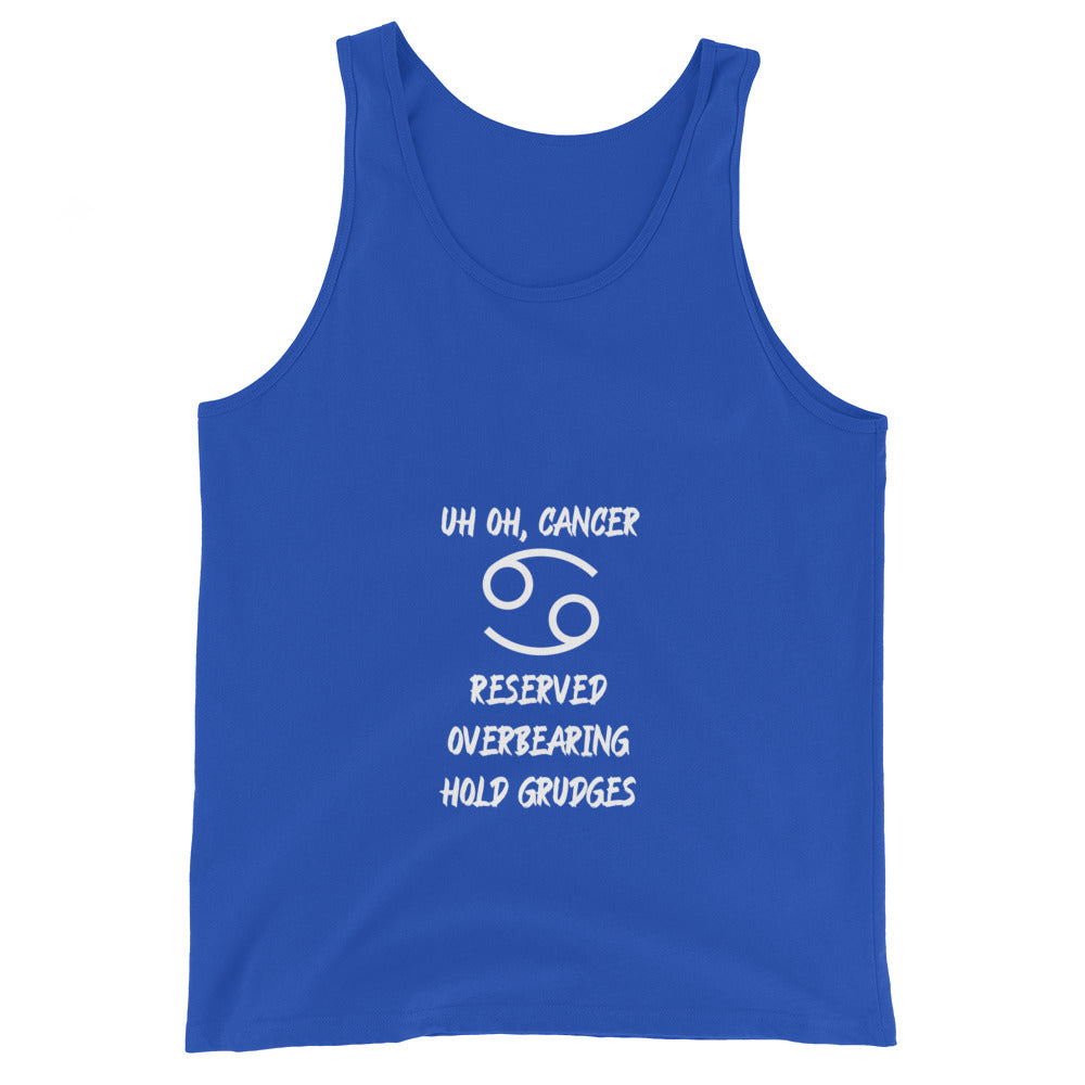 “Uh Oh, Cancer” Men's Tank Top