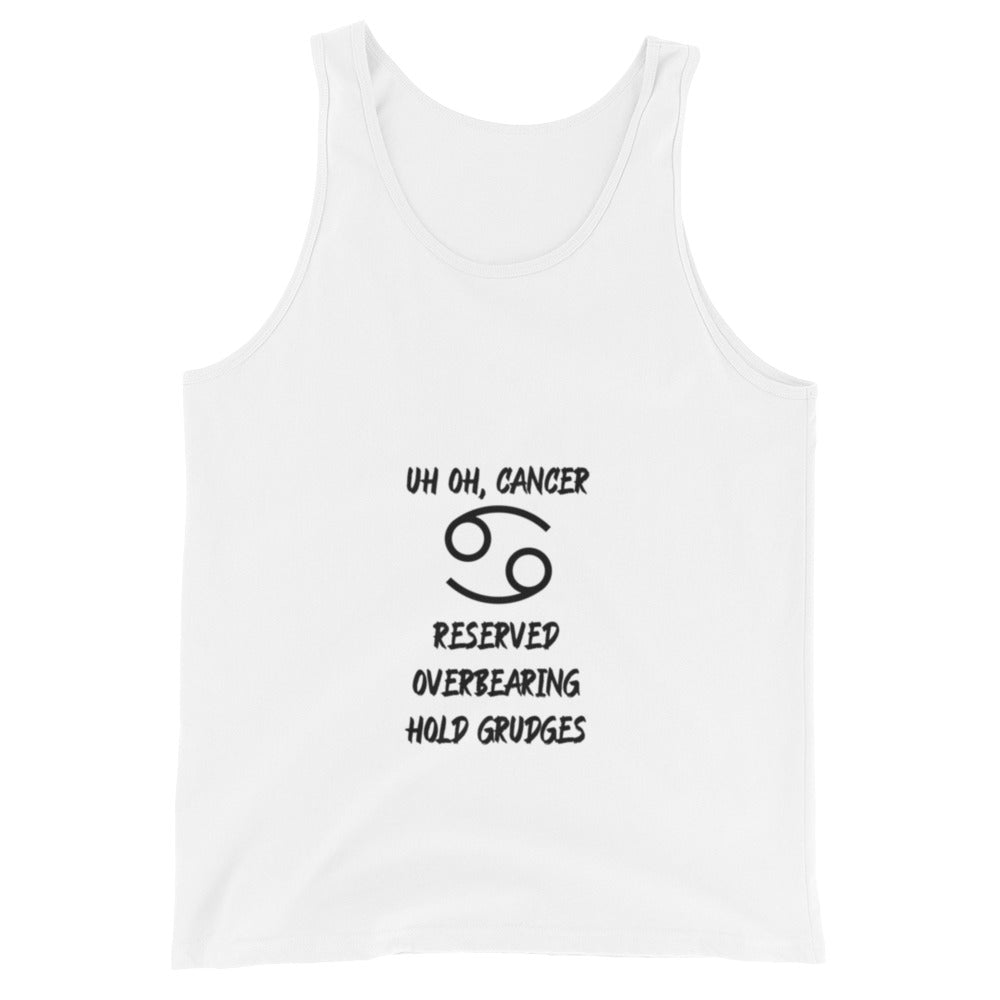 “Uh Oh, Cancer” Men's Tank Top