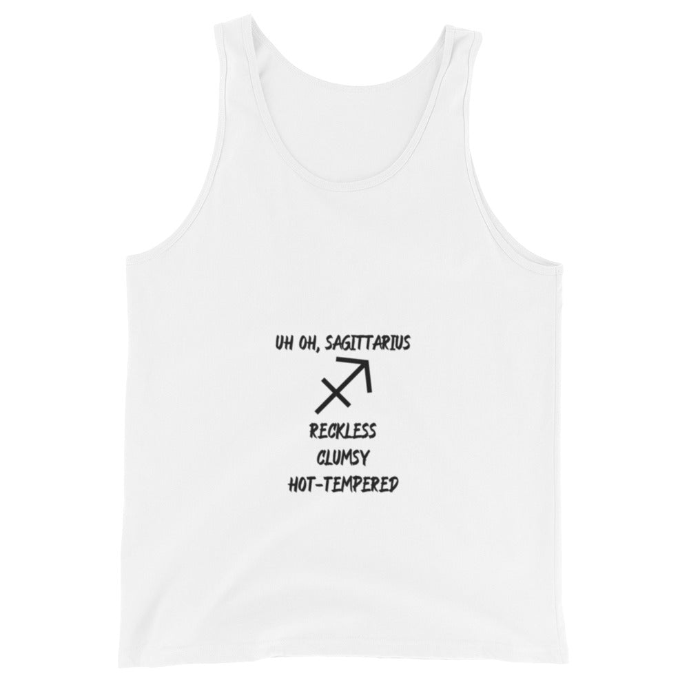 “Uh Oh, Sagittarius” Men's Tank Top