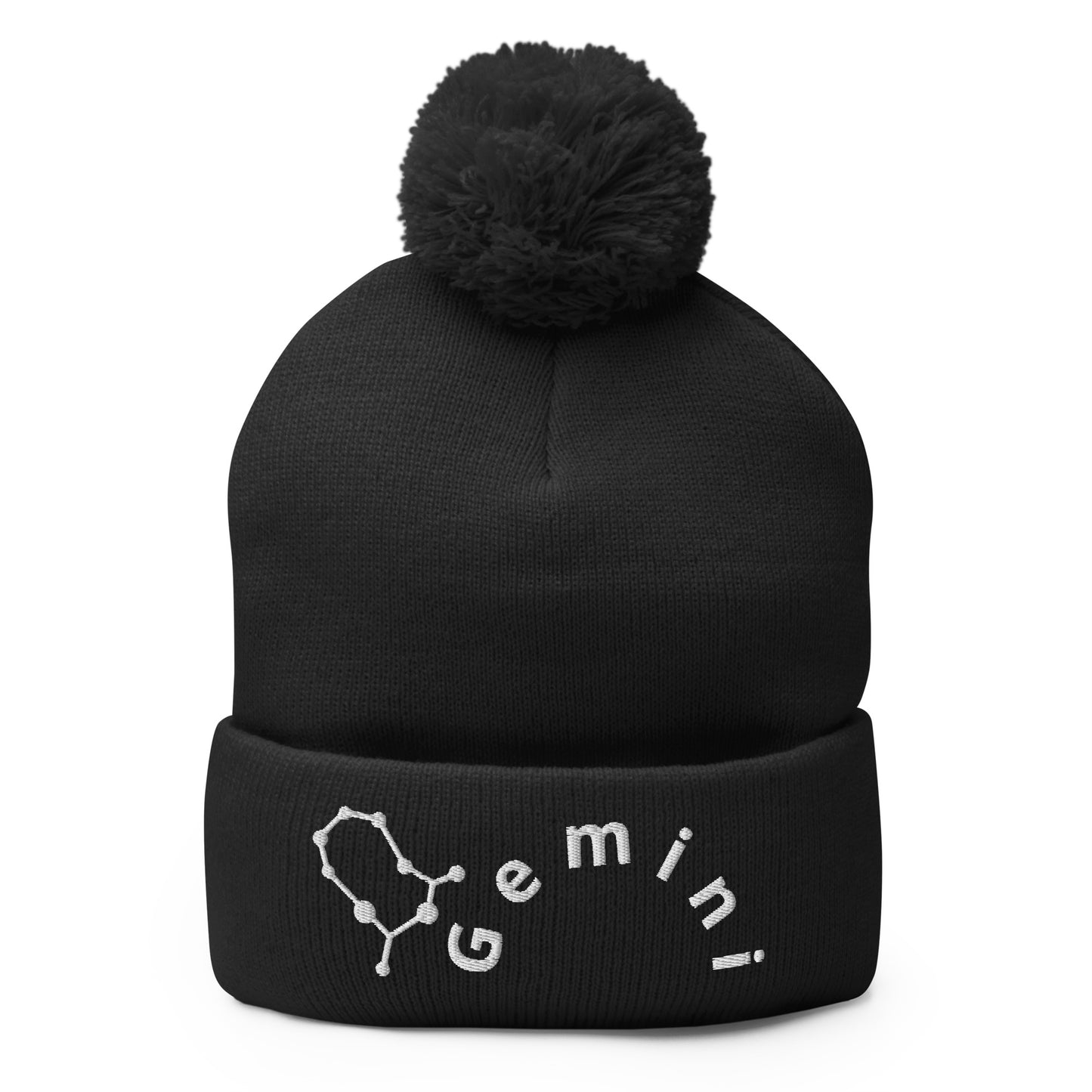 “Gemini” Pom-Pom Beanie
