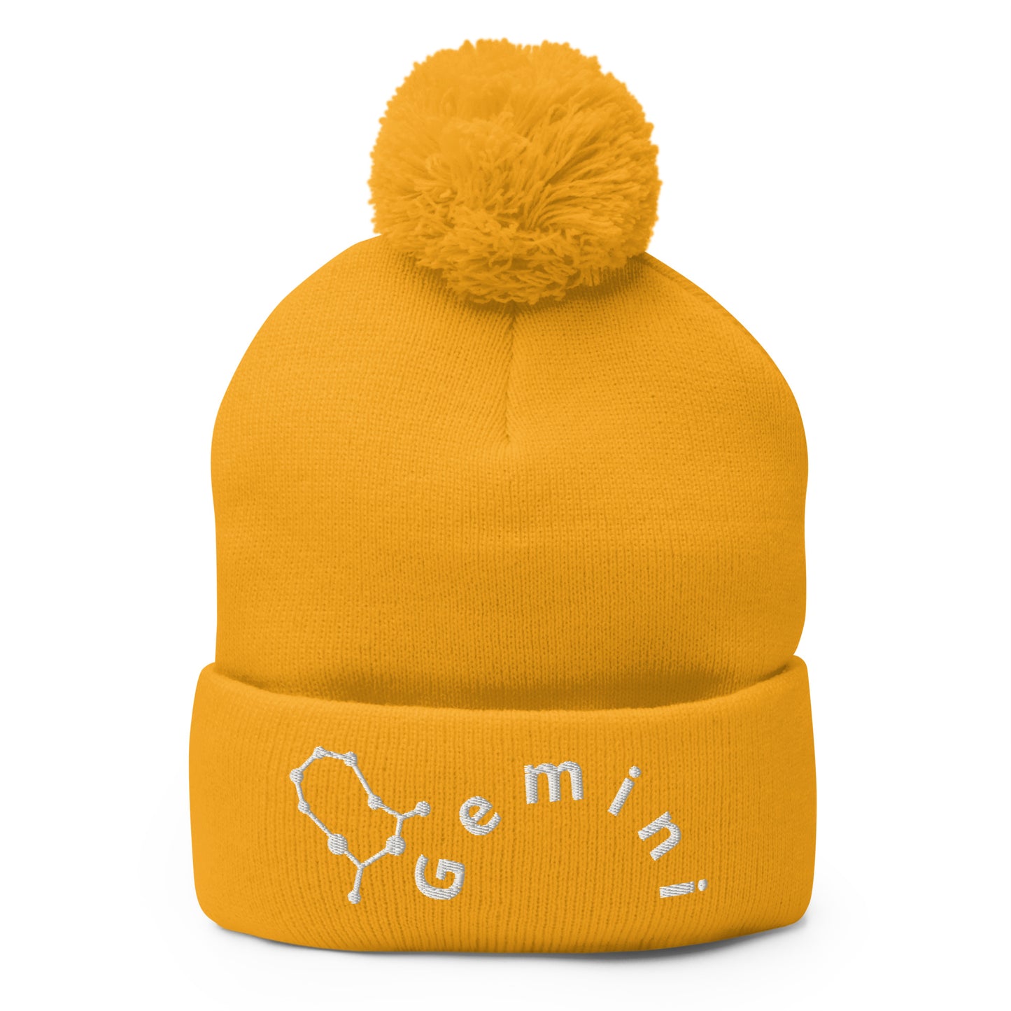 “Gemini” Pom-Pom Beanie