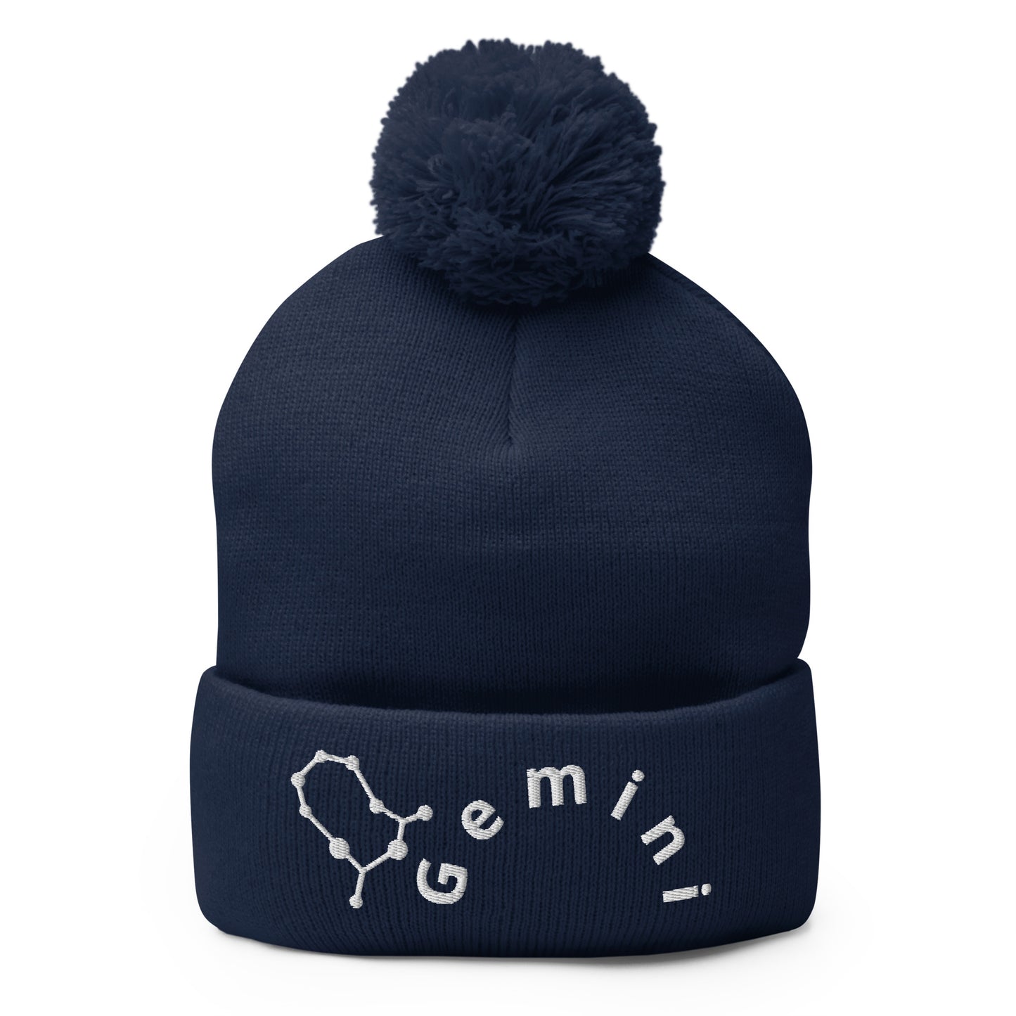 “Gemini” Pom-Pom Beanie