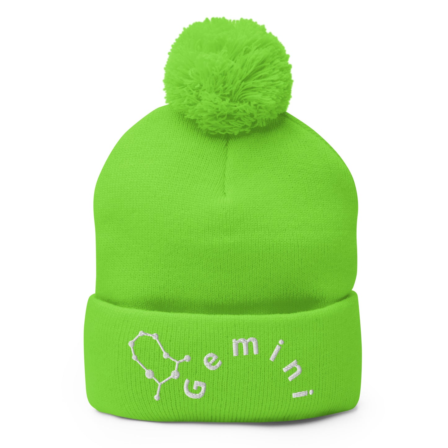 “Gemini” Pom-Pom Beanie