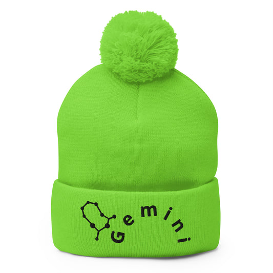 “Gemini” Pom-Pom Beanie