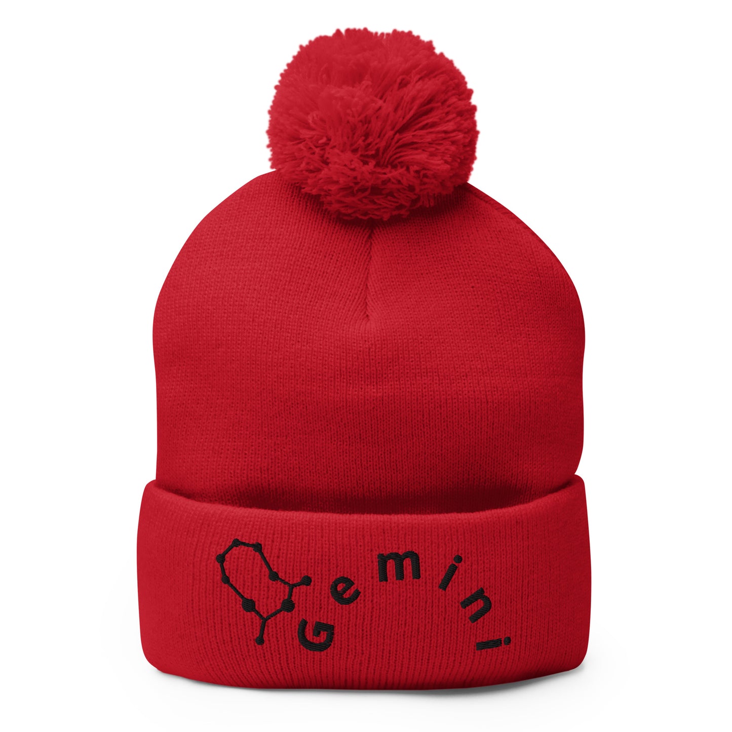 “Gemini” Pom-Pom Beanie