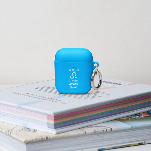 “Uh Oh, Leo” Rubber Case For AirPods®